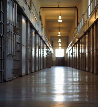 View,Into,A,Jail,With,Lots,Of,Cells